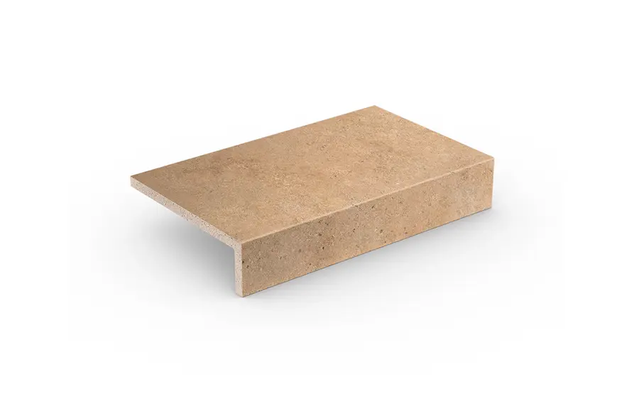 Ступень малая (ступень балконная) STROEHER Gravel Blend brown